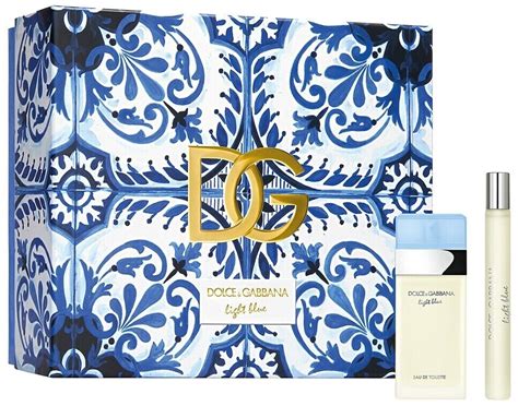 d&g light blue gift set.